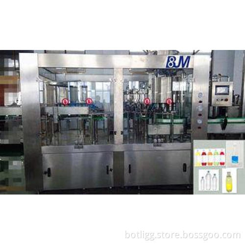 Full - Auto PET Bottle Filling Line , 13000BPH Soda Beverag